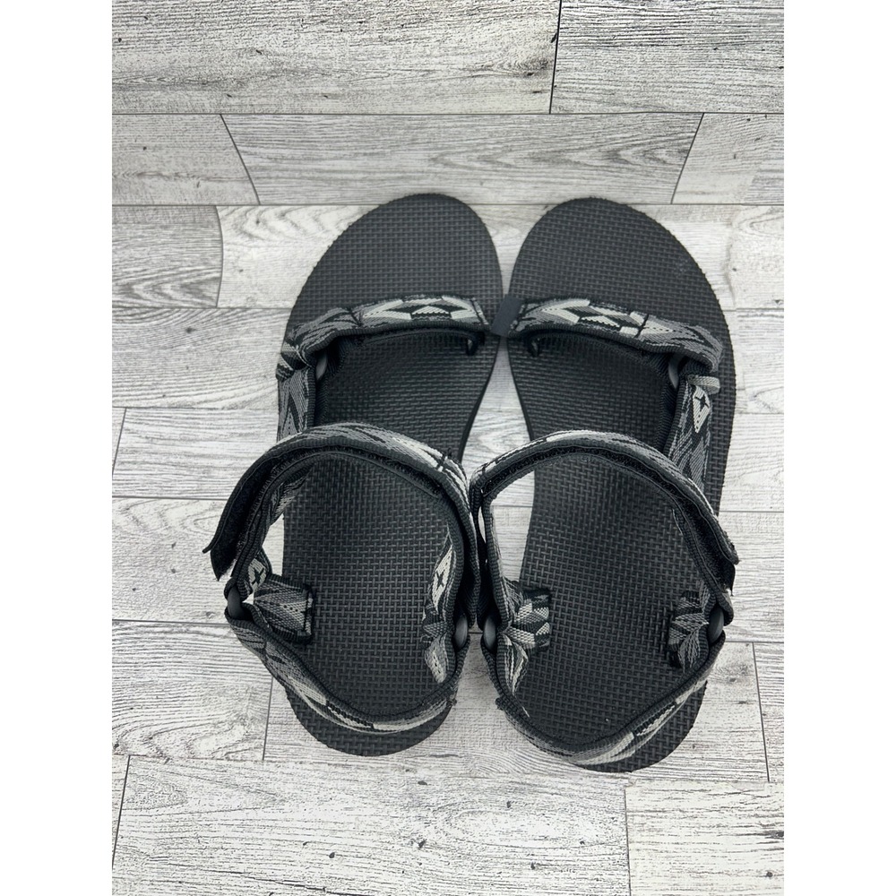 Teva Original Universal Sandals Black Geometric Strap Sport Outdoor Size 7 - Picture 6 of 10